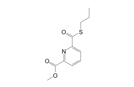 METHYL_6-(PROPYLSULFANYL)-CARBONYLPYRIDINE-2-CARBOXYLATE