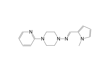 N-[(E)-(1-methyl-1H-pyrrol-2-yl)methylidene]-4-(2-pyridinyl)-1-piperazinamine