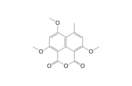 1H,3H-Naphtho[1,8-cd]pyran-1,3-dione, 4,6,9-trimethoxy-7-methyl-
