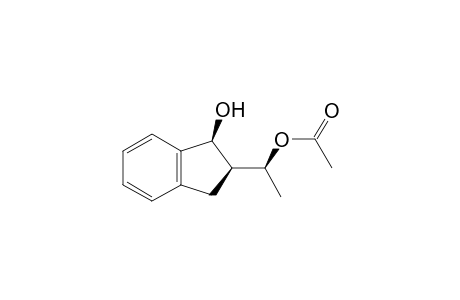 (1S,2S,1'S)-2-(1'-Acetoxyethyl)-indan-1-ol