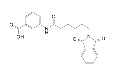 benzoic acid, 3-[[6-(1,3-dihydro-1,3-dioxo-2H-isoindol-2-yl)-1-oxohexyl]amino]-