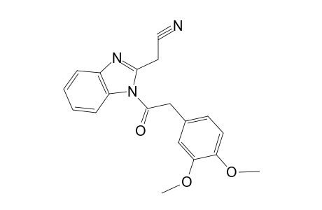 [1-[2-(3,4-Dimethoxy-phenyl)-acetyl]-1H-benzoimidazol-2-yl]acetonitrile