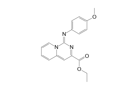 1-(4-Methoxyphenyl)imino-3-ethoxycarbonyl-1H-pyrido[1,2-c]pyrimidine