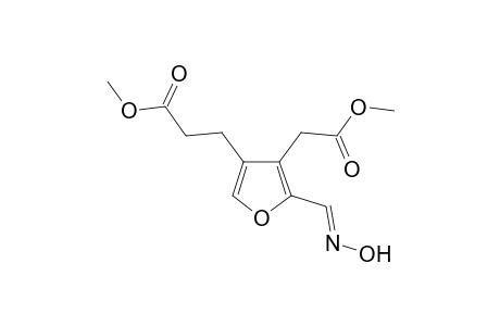 2-Oxime-4-(2-methoxycarbonylethyl)-3-methoxycarbonylmethylfuran