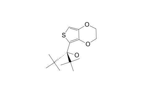 ANTI-3,4-(ETHYLENEDIOXY)-2-THIENYLDI-(TERT.-BUTYL)-METHANOL