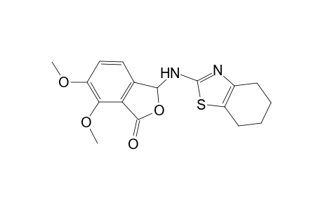 Benzoisofuran-1-one, 1,3-dihydro-6,7-dimethoxy-3-(4,5,6,7-tetrahydrobenzothiazol-2-yl)amino-
