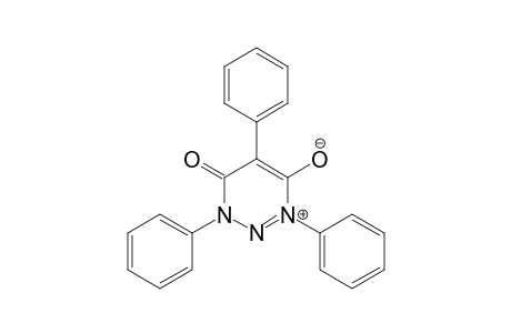 1,2,3-Triazinium, 1,4-dihydro-6-hydroxy-4-oxo-1,3,5-triphenyl-, hydroxide, inner salt
