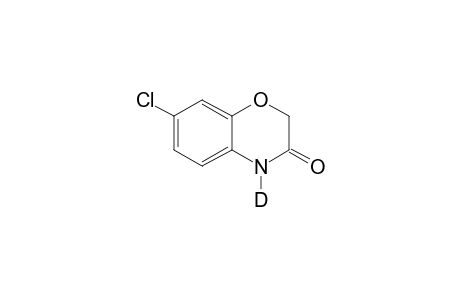 7-Chloro-3,4-dihydro-3-oxo-2H-1,4-benzoxazine-D1