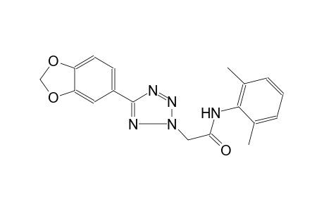 2-[5-(1,3-benzodioxol-5-yl)-2H-tetraazol-2-yl]-N-(2,6-dimethylphenyl)acetamide