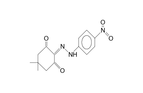 5,5-Dimethyl-2-(4-nitro-phenylazo)-3-hydroxy-2-cyclohexen-1-one