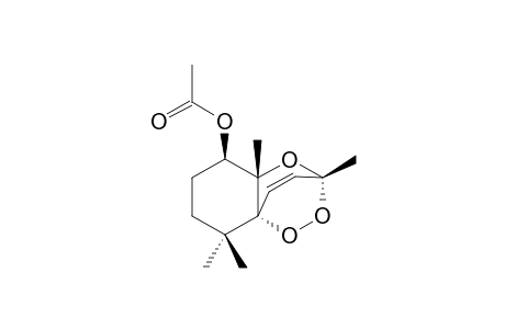 ANTI-5-ACETOXY-2,2,6,8-TETRAMETHYL-7,9,10-TRIOXATRICYCLO-[6.2.2.0(1,6)]-DODEC-11-ENE
