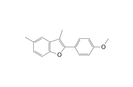 2-(4-methoxyphenyl)-3,5-dimethyl-1-benzofuran