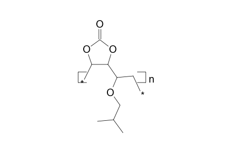 Poly(vinylene carbonate-alt-isobutyl vinyl ether)