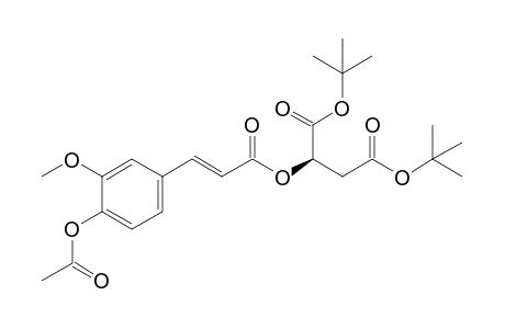 2-O-(4-O-Acetylferuloyl)-di-tert-butyl Malate
