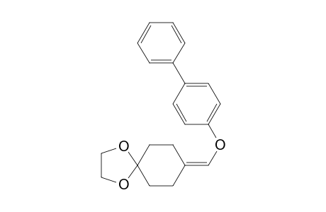 8-[(Biphenyl-4-yloxy)methylene]-1,4-dioxaspiro[4.5]decane