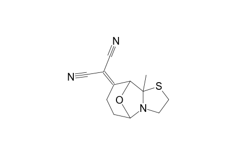 6-Methyl-11-oxa-5-thia-2-azatricyclo[5.3.1.0(2,6)]undecan-8-ylidenemalononitrile