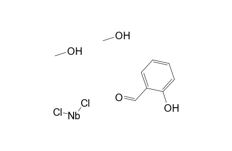 dichloroniobium; 2-hydroxybenzaldehyde; methanol