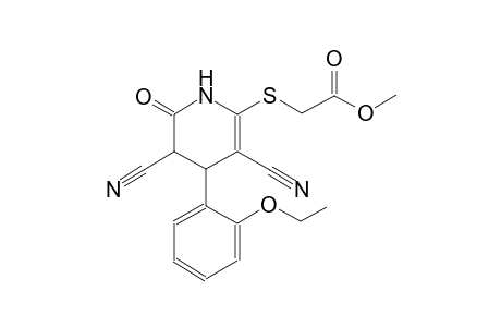 acetic acid, [[3,5-dicyano-4-(2-ethoxyphenyl)-1,4,5,6-tetrahydro-6-oxo-2-pyridinyl]thio]-, methyl ester
