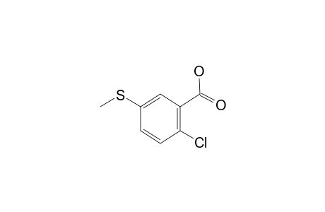 2-chloro-5-methylsulfanylbenzoic acid