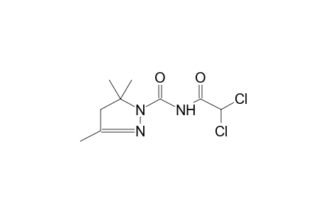 1-DICHLOROACETYLAMINOCARBONYL-3,5,5-TRIMETHYL-2-PYRAZOLINE