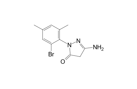 1-(2-Bromo-4,6-dimethyl phenyl)-2-amino-2-pyrazoline-5-one