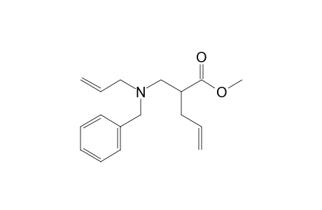 2-[(Allylbenzylamino)methyl]pent-4-enoic acid methyl ester