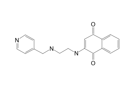 2-[[2-[(4-Pyridylmethyl)amino]ethyl]amino]-1,4-naphthoquinone