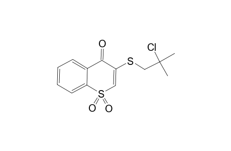 3-(2'-CHLORO-2'-METHYLPROPYLTHIO)-THIOCHROMONE-1,1-DIOXIDE