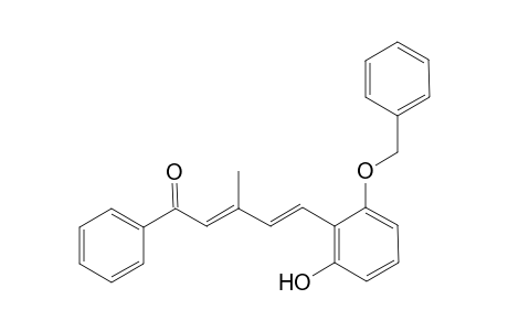 (2'-Benzyloxy-6'-hydroxy-.gamma.-methylcinnamylidene)acetophenone