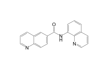 N-(quinolin-8-yl)quinoline-6-carboxamide