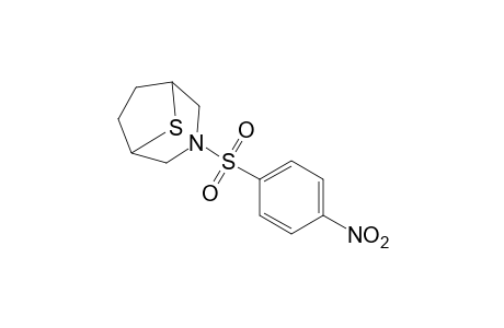 3-[(p-nitrophenyl)sulfonyl]-8-thia-3-azabicyclo[3.2.1]octane