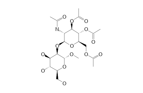 2-N-ACETYL-BETA-GLUCOPYRANOSYL-(1B->2)-1A-METHYL-ALPHA-MANNOPYRANOSIDE