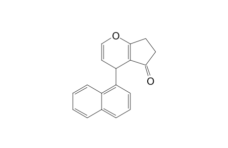 4-(1-Naphthyl)-6,7-dihydro-4H-cyclopenta[b]pyran-5-one