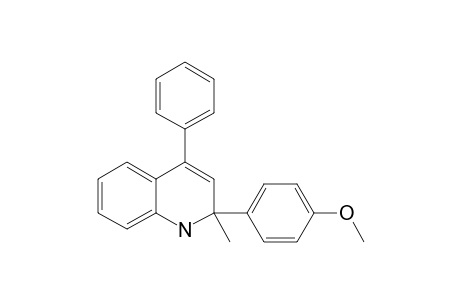 (+/-)-1,2-DIHYDRO-2-(4-METHOXYPHENYL)-2-METHYL-4-PHENYLQUINOLINE