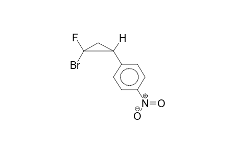 ANTI-1-FLUORO-1-BROMO-2-(PARA-NITROPHENYL)CYCLOPROPANE
