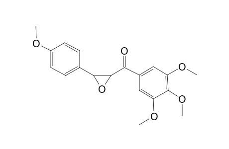 2-(4-Methoxyphenyl)-3-(3,4,5-trimethoxybenzoyl)oxirane