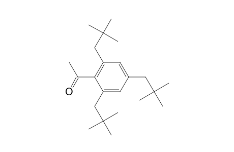 Ethanone, 1-[2,4,6-tris(2,2-dimethylpropyl)phenyl]-