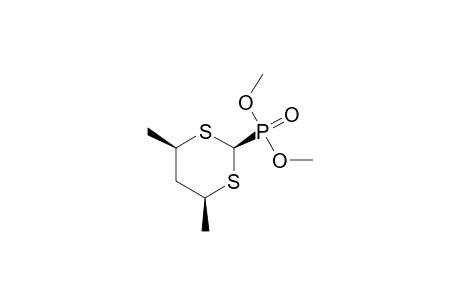 r-2-(Dimethoxyphosphoryl)-c-4,c-6-dimethyl-1,3-dithiane
