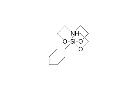 1-Cyclohexyl-2,8,9-trioxa-5-aza-1-sila-bicyclo(3.3.3)undecane