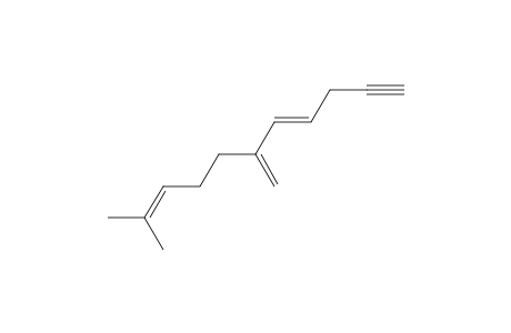 (E)-10-methyl-6-methyleneundeca-4,9-dien-1-yne