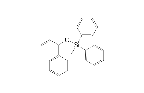 1-Phenyl-1-(diphenylmethylsilyloxy)prop-2-ene