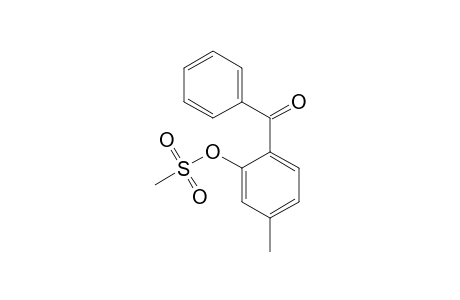 2-Benzoyl-5-methylphenyl methane sulfonate