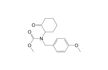 Carbamic acid, [(4-methoxyphenyl)methyl](2-oxocyclohexyl)-, methyl ester