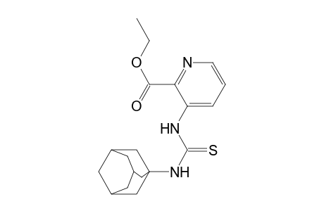 3-(1-adamantylthiocarbamoylamino)picolinic acid ethyl ester