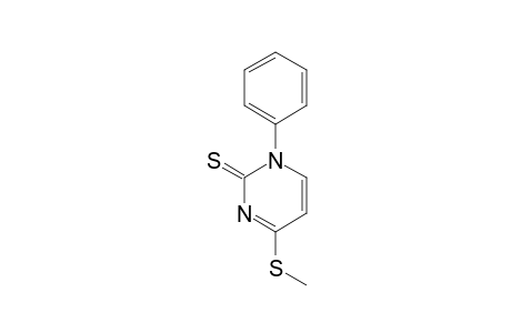 4-Methylsulfanyl-1-phenylpyrimidine-2(1H)-thione