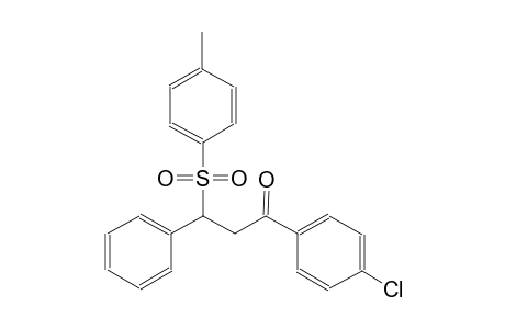 1-propanone, 1-(4-chlorophenyl)-3-[(4-methylphenyl)sulfonyl]-3-phenyl-