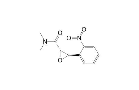 (2S,3R)-N,N-dimethyl-3-(2-nitrophenyl)-2-oxiranecarboxamide