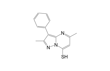 2,5-dimethyl-3-phenylpyrazolo[1,5-a]pyrimidine-7-thiol