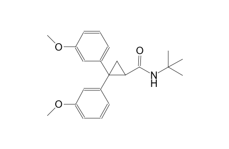 N-(tert-butyl)-2,2-bis(3-methoxyphenyl)cyclopropanecarboxamide