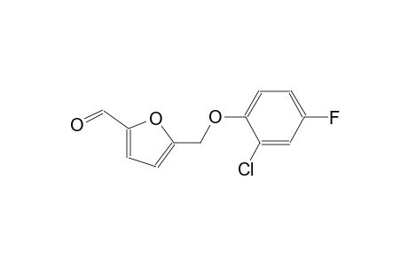 5-[(2-chloro-4-fluorophenoxy)methyl]-2-furaldehyde